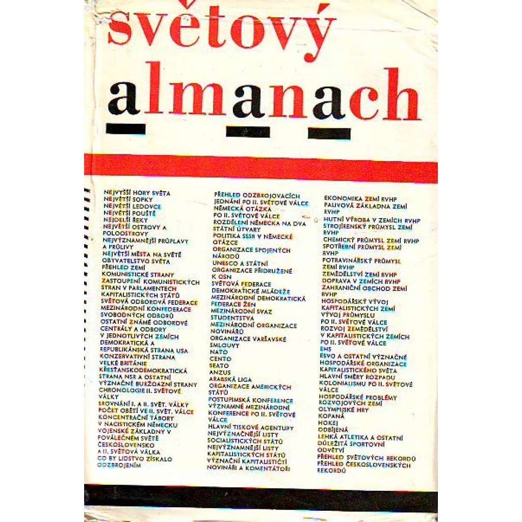 SVĚTOVÝ ALMANACH